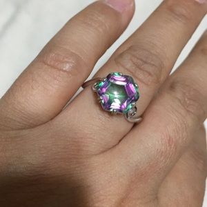 🔴FINAL SALE🔴Mystic topaz ring
